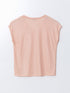 LC Waikiki V-Neck Glossy Women’S T-Shirt